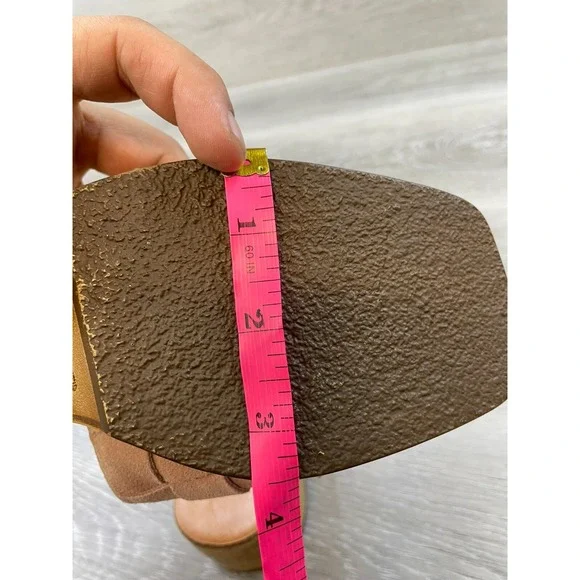 Matisse Hamptons Women's US 8 Pink Suede Leather Slip-On Open Toe Slide Sandal - Picture 11 of 11